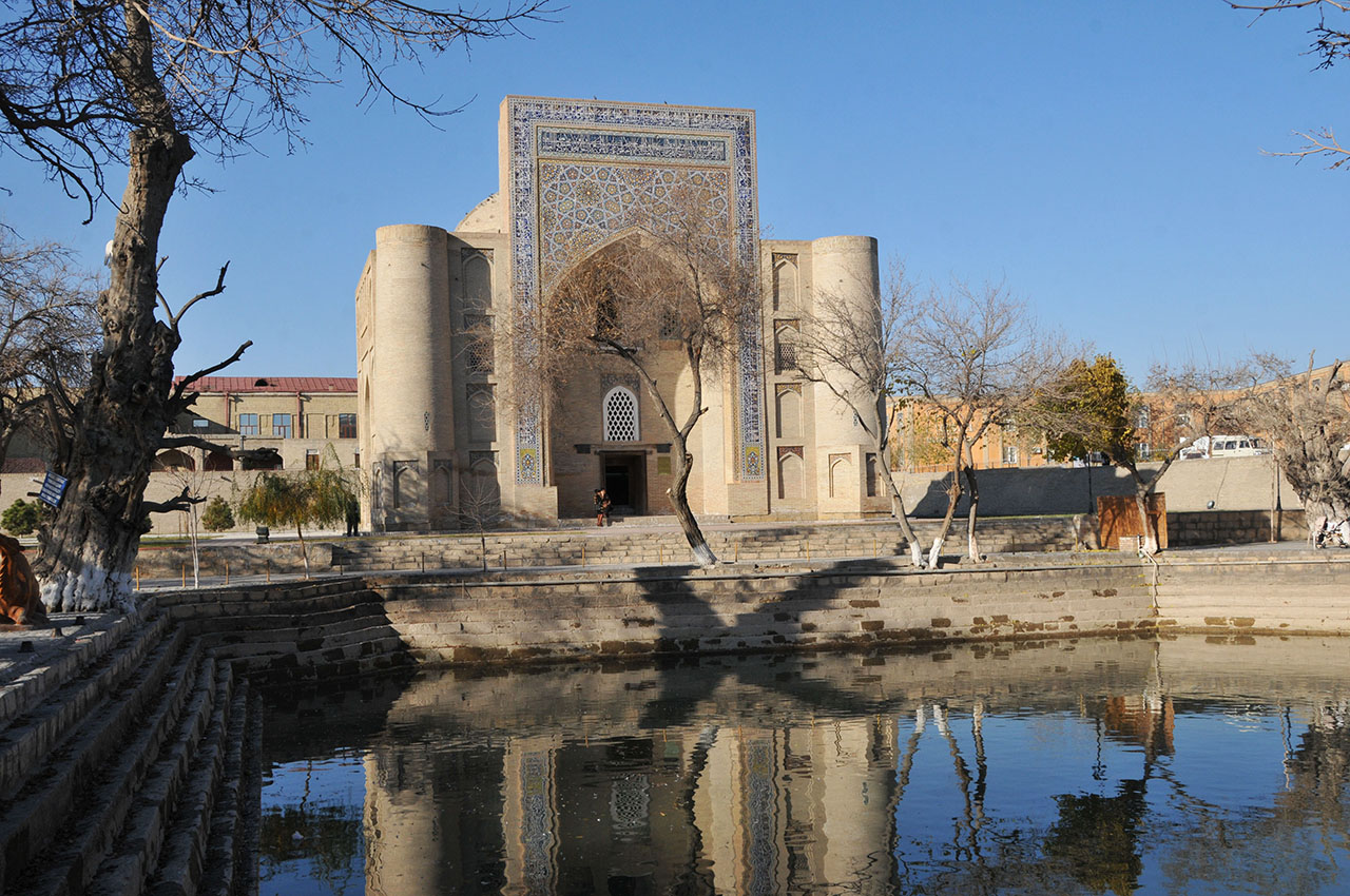 Bukhara’s charming Ensemble known as Lyabi-Khauz 