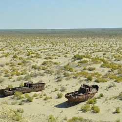 Ships Graveyard in Nukus