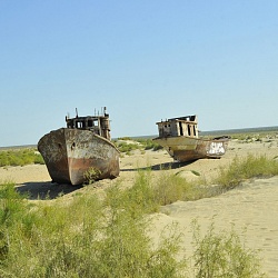 Ships Graveyard in Nukus