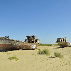 Ships Graveyard in Nukus