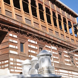 old mosque in Khaplu