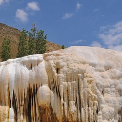hot spring near Khorog